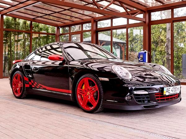 Porsche 911 2007 год прокат аренда на съемки киев