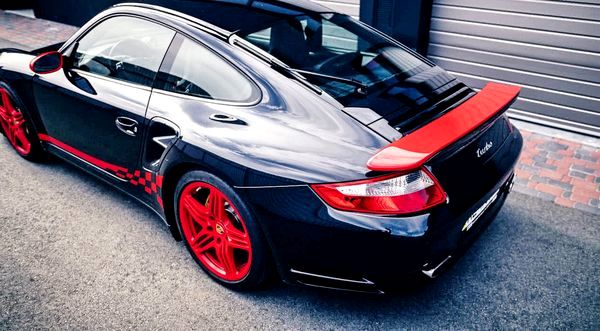 Porsche 911 2007 год прокат аренда на съемки киев