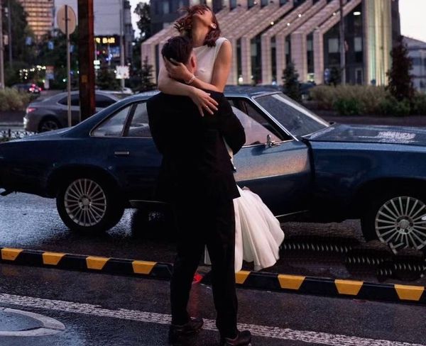 Chevrolet Malibu Classic blue замовити ретро авто на весілля