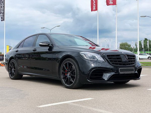 Vip Mercedes-Benz S63 AMG 4MATIC W222 Restyling заказать мерседес на свадьбу киев