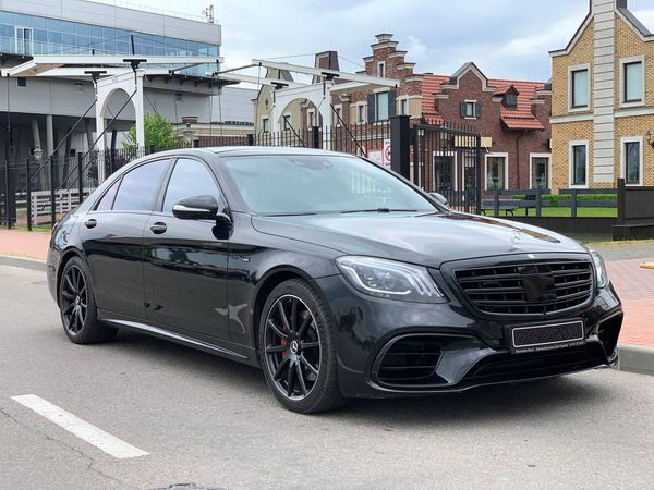 Vip Mercedes-Benz S63 AMG 4MATIC W222 Restyling заказать мерседес на свадьбу киев