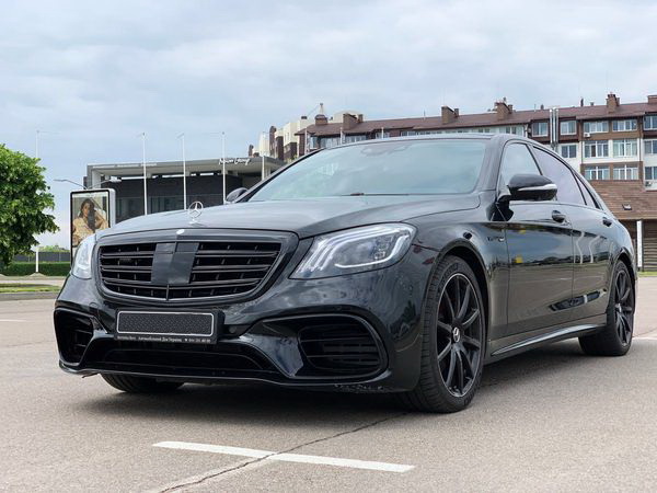 Vip Mercedes-Benz S63 AMG 4MATIC W222 Restyling заказать мерседес на свадьбу киев