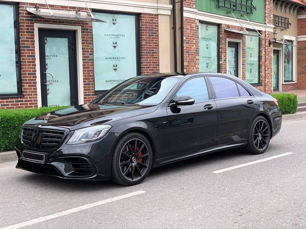 Vip Mercedes-Benz S63 AMG 4MATIC W222 Restyling заказать мерседес на свадьбу киев