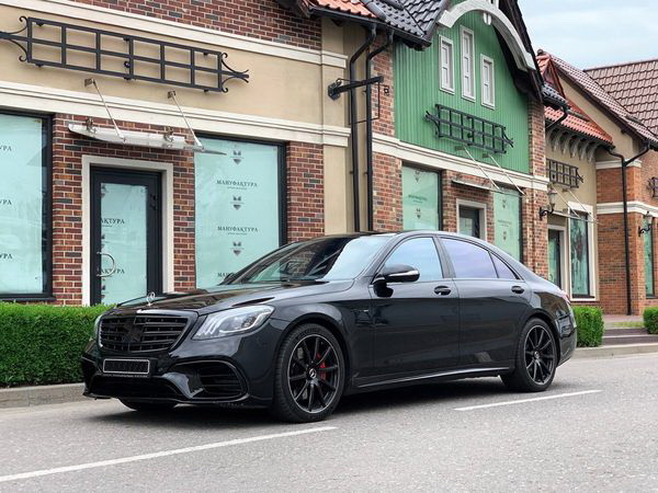 Vip Mercedes-Benz S63 AMG 4MATIC W222 Restyling заказать мерседес на свадьбу киев