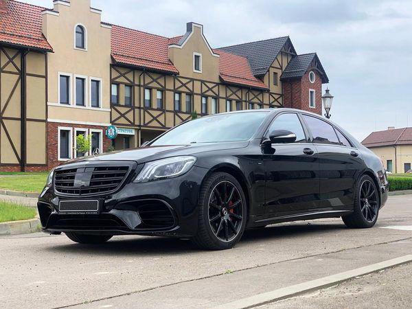 Vip Mercedes-Benz S63 AMG 4MATIC W222 Restyling заказать мерседес на свадьбу киев