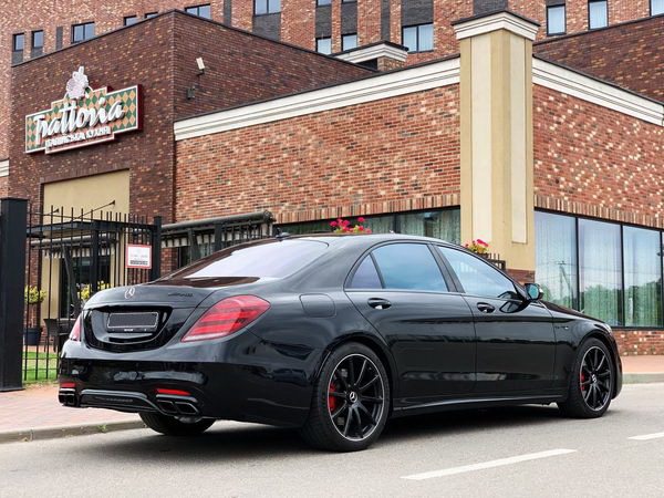 Vip Mercedes-Benz S63 AMG 4MATIC W222 Restyling заказать мерседес на свадьбу киев