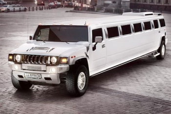 Hummer H2 белый c белым салоном заказать на прокат