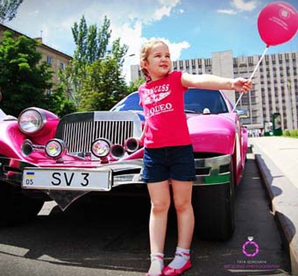 Limuzin Excalibur Phantom розовый лимузин детский день рождения
