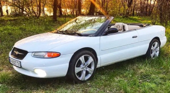 Chrysler Sebring белый заказать на свадьбу в киеве