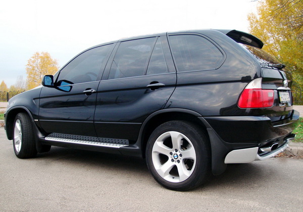 Аренда внедорожника BMW X5 черный