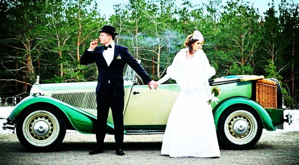 Ретро автомобиль Dampf Kraft Wagen заказать на свадьбу