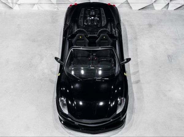 Ferrari F430 Spider черный прокат кабриолет спорткар с водителем