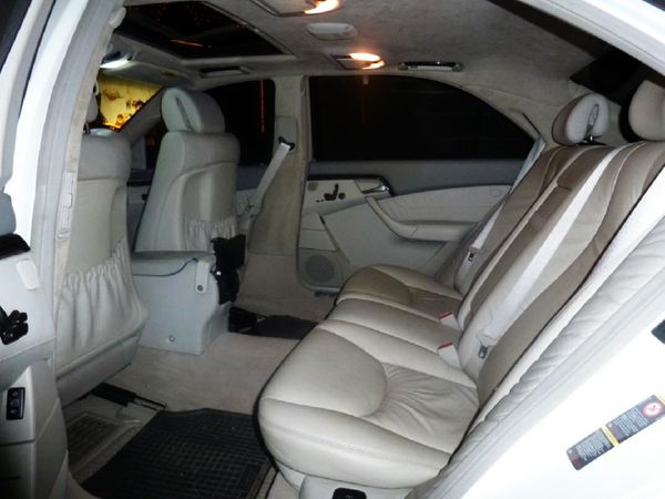 Mercedes W220 S500L белый прокат аренда белый мерседес на свадьбу