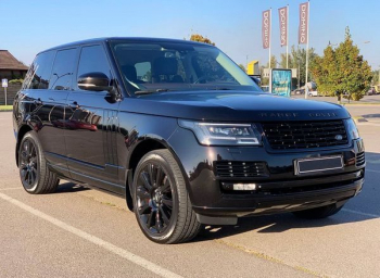 Range Rover Autobiography 5.0 Supercharger джип черный аренда прокат без водителя 