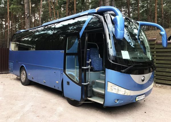 Автобус Yutong прокат аренда автобуса на свадьбу
