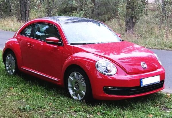 Volkswagen New Beetle красный аренда на свадьбу