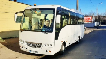 Isuzu белый аренда автобусов на свадьбу в киеве