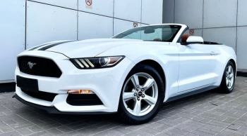 Ford Mustang GT белый на свадьбу прокат аренда кабриолет с водителем на свадьбу