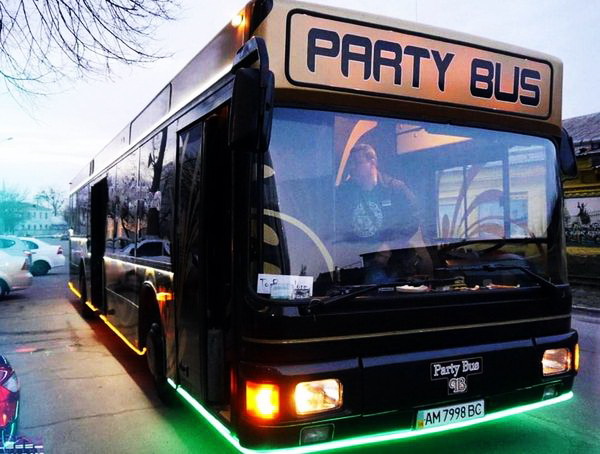 Party Bus пати бас заказать на прокат пати бус киев