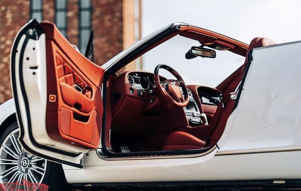Bentley Continental GT белый прокат аренда кабриолета