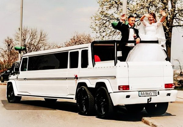 Mercedes G-class Gelandewagen прокат на свадьбу лимузин кубик