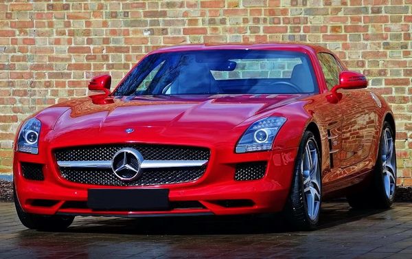 Mercedes Benz SLS AMG красный прокат аренда на прокат тест драйв с водителем