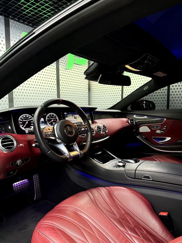 Mercedes-Benz S63 Coupe прокат без водителя