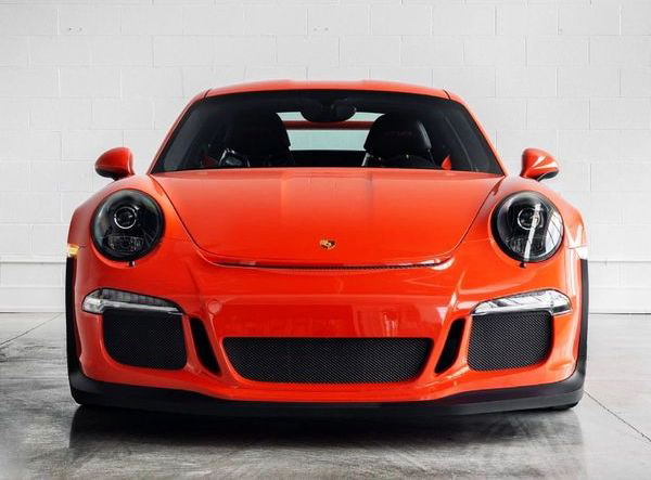 Спорткар Porsche 911 GT 3 RS оранжевый спорткар заказать на прокат с водителем