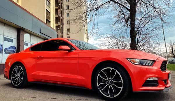 Ford Mustang GT 3.7 красный прокат спорткаров без водителя аренда