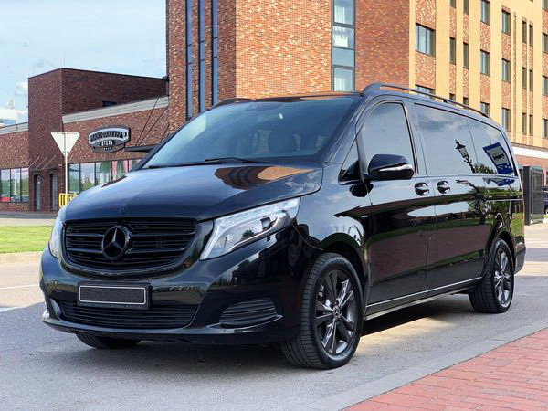 Микроавтобус Mercedes V класс с водителем без водителя заказать бус на свадьбу