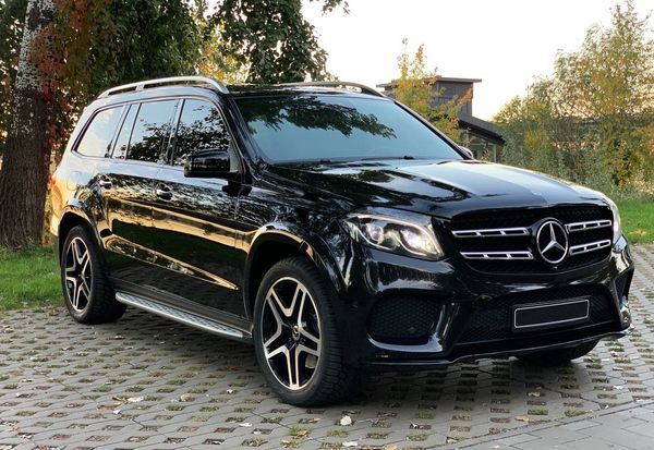 Mercedes GLS 350 черный прокат аренда джип на свадьбу с водителем аренда