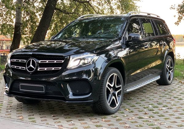 Mercedes GLS 350 черный прокат аренда джип на свадьбу с водителем аренда