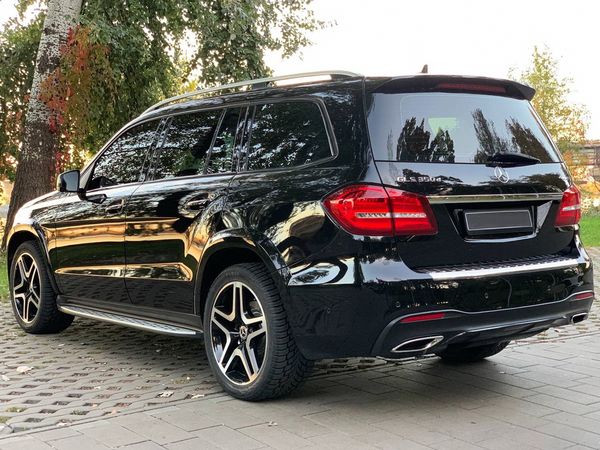 Mercedes GLS 350 черный прокат аренда джип на свадьбу с водителем аренда