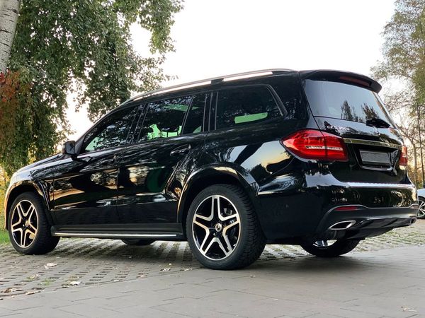 Mercedes GLS 350 черный прокат аренда джип на свадьбу с водителем аренда