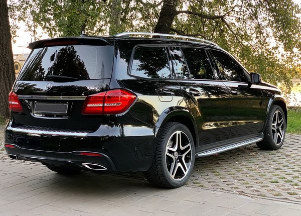 Mercedes GLS 350 черный прокат аренда джип на свадьбу с водителем аренда