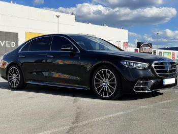 прокат Оренда Mercedes-Benz W223 S-Class оренда з водієм, оренда мерседес 223, авто на весілля новий мерседес 223, трансфер бориспіль на мерседес 223