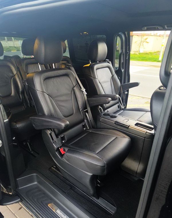Аренда микроавтобуса Mercedes Benz V class на свадьбу трансфер