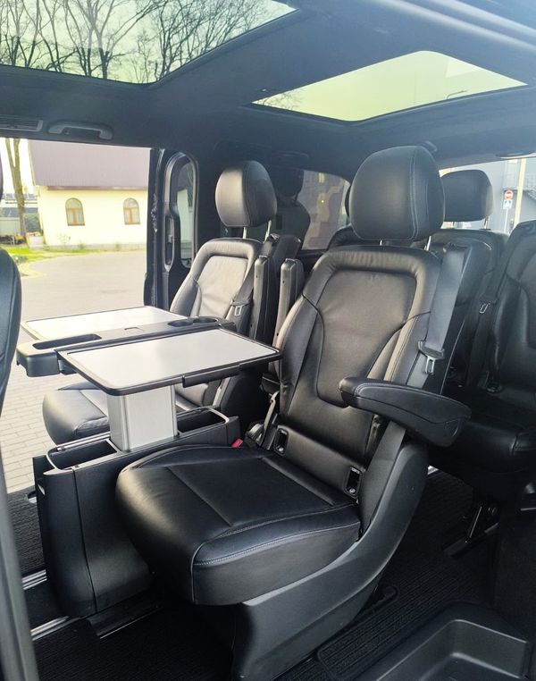 Аренда микроавтобуса Mercedes Benz V class на свадьбу трансфер