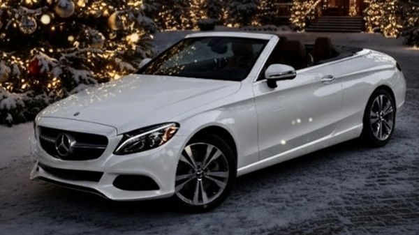 Авто Mercedes-Benz C300 Cabrio белый прокат без водителя