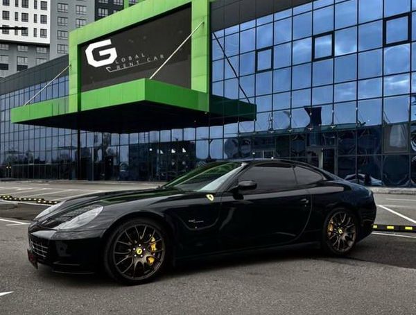 Авто на зоймки фотосесію Ferrari 612 чорна оренда