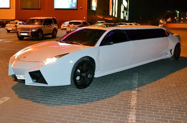 Limuzin-Lamborghini ламбаржини заказать на прокат в киеве