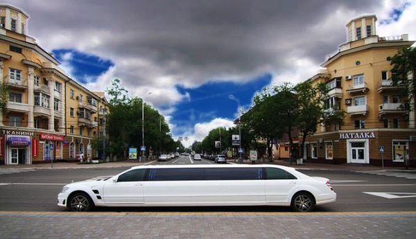 Limuzin-Mercedes-Benz-W221 на свадьбу киев