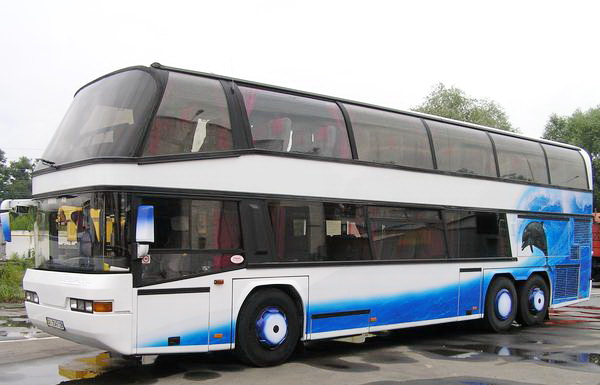 Neoplan 122 автобус на 70 мест