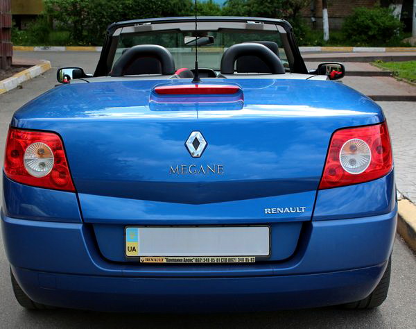 Renault megane coupe cabriolet на прокат в киеве