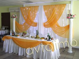 Украшение оформление свадебных залов свадебный декор